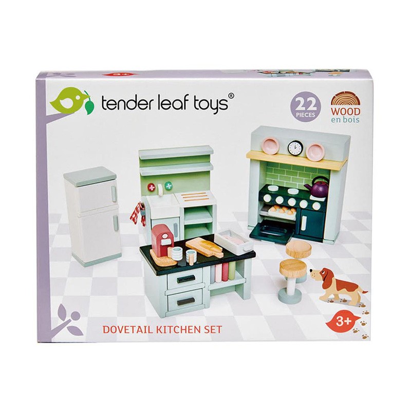 Dolls House Kitchen Furniture - TLT-8153 - Tender Leaf Toys - Doll's Houses - Le Nuage de Charlotte