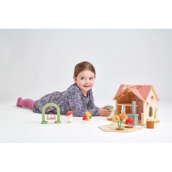 Rosewood Cottage - TLT-8381 - Tender Leaf Toys - Doll's Houses - Le Nuage de Charlotte