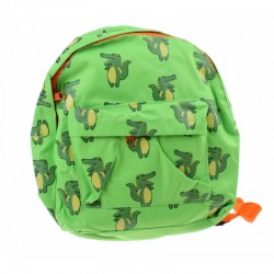 Green backpack - Crocodile - AM63-242391c - AM/63 - Backpacks - Le Nuage de Charlotte