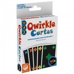 Qwirkle Cartes - IEL-51701 - Iello - Jeux de cartes - Le Nuage de Charlotte