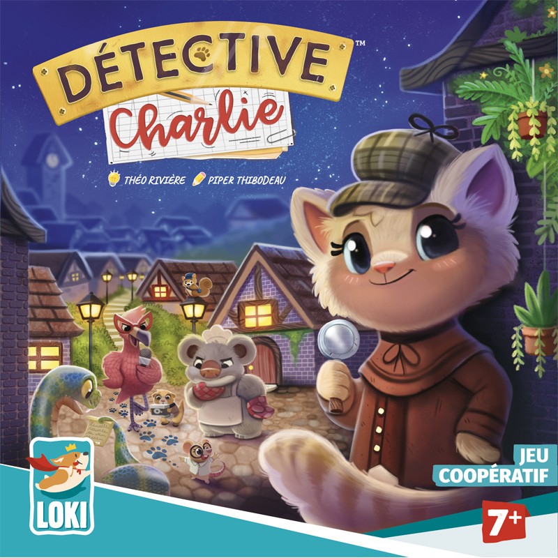 Détective Charlie - IEL-52504 - Loki - Jeux de société - Le Nuage de Charlotte