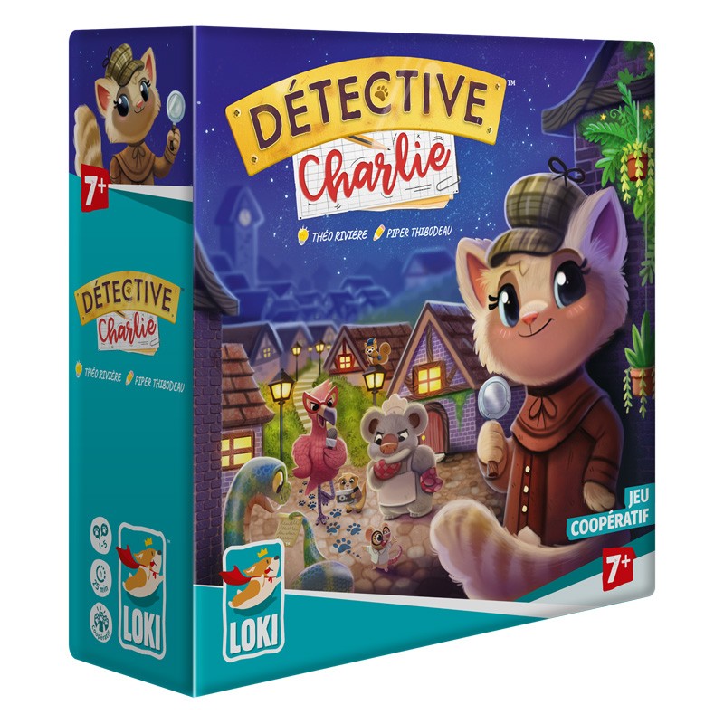 Détective Charlie - IEL-52504 - Loki - Jeux de société - Le Nuage de Charlotte