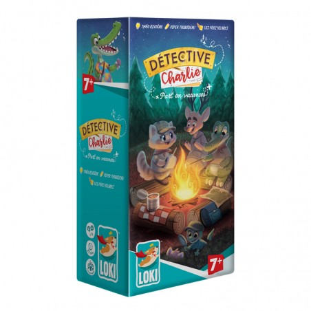 Détective Charlie - Part en vacances - IEL-52505 - Loki - Board Games - Le Nuage de Charlotte