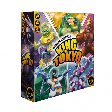 King of Tokyo - IEL-51315 - Iello - Jeux de société - Le Nuage de Charlotte