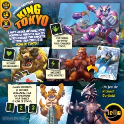 King of Tokyo - IEL-51315 - Iello - Jeux de société - Le Nuage de Charlotte