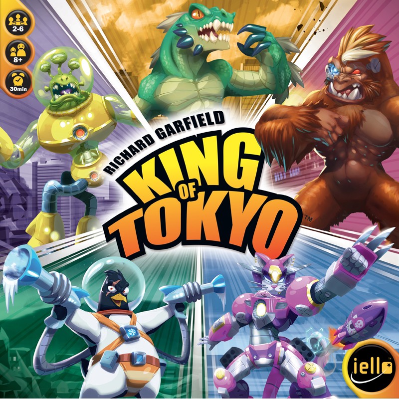 King of Tokyo - IEL-51315 - Iello - Jeux de société - Le Nuage de Charlotte