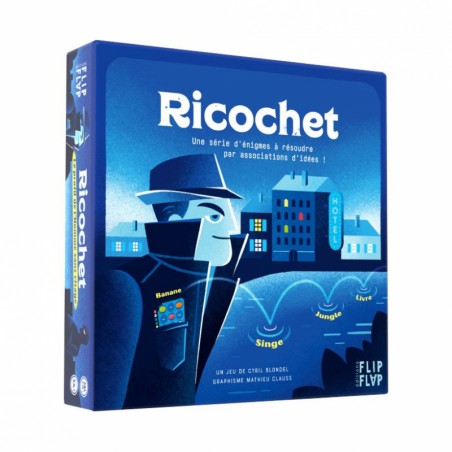 Ricochet 2 - Le profil de l'homme sans visage - FLP-01489 - Flip Flap - Board Games - Le Nuage de Charlotte