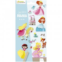 Decalco Mania - Princesses - AVM-CC050C - Avenue Mandarine - Décalcomanie - Le Nuage de Charlotte