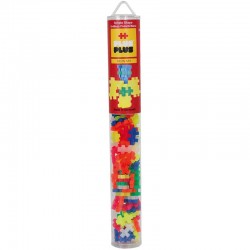 Plus-Plus Neon Mix Tube - 100 pcs - PP-4024 - Plus-Plus - Plus-Plus - Le Nuage de Charlotte