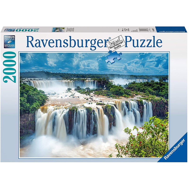 Les chutes d'Iguazu, Brésil - RAV-166077 - Ravensburger - Puzzles pour les plus grands - Le Nuage de Charlotte