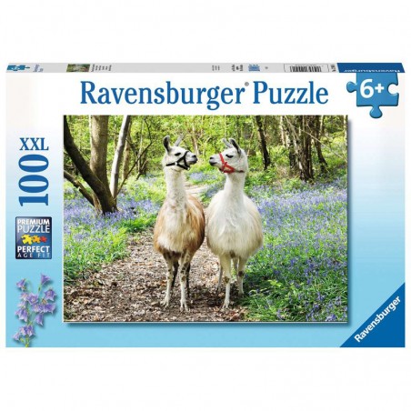 Lama et amitié - RAV-129416 - Ravensburger - Puzzles pour les plus grands - Le Nuage de Charlotte