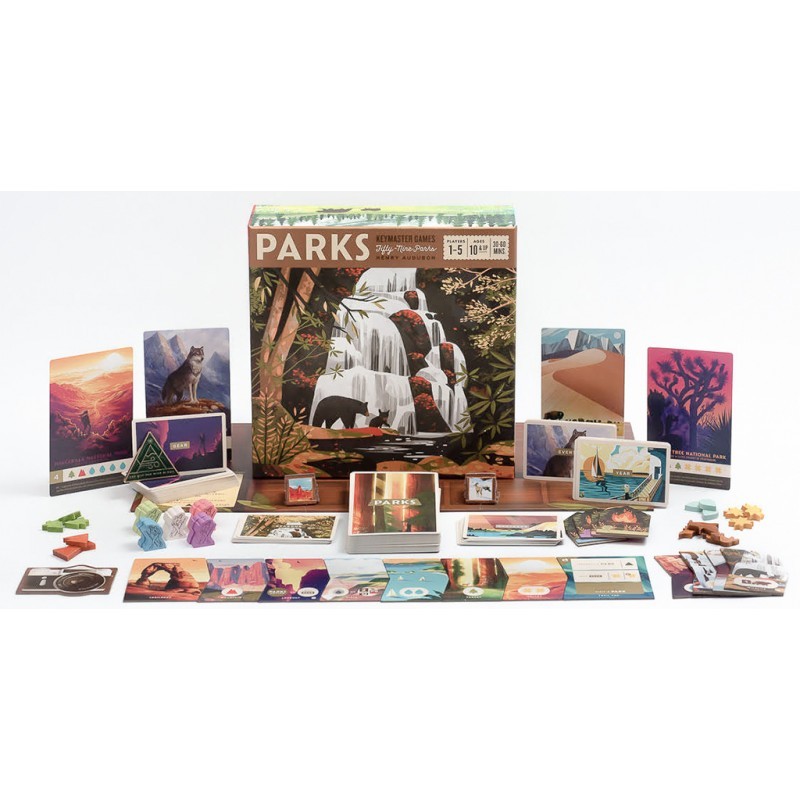 Parks - MAT-114203 - Cocktail Games - Board Games - Le Nuage de Charlotte