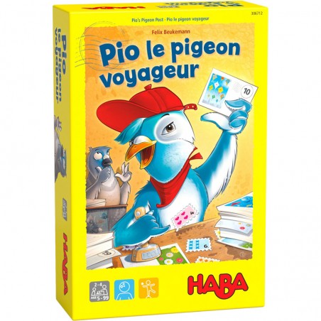 Pio le Pigeon Voyageur - HAB-306712 - Haba - Board Games - Le Nuage de Charlotte