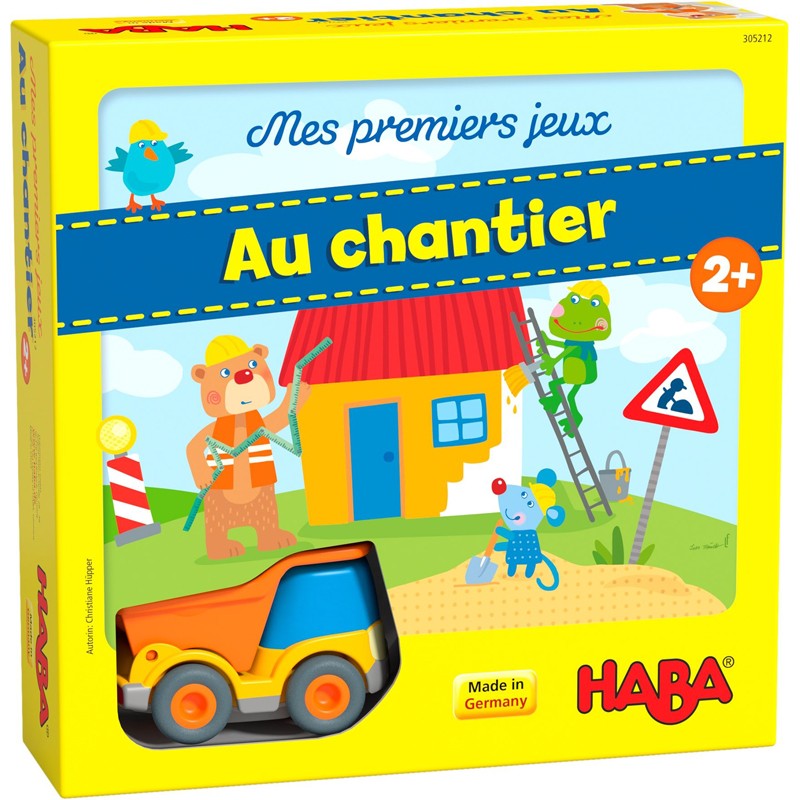 Mes premiers jeux - Au chantier - HAB-4010168248189 - Haba - Jeux de société - Le Nuage de Charlotte