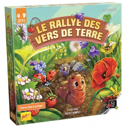 Le Rallye des Vers de Terre - GIG-ZOVER - Gigamic - Jeux de société - Le Nuage de Charlotte