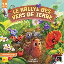 Le Rallye des Vers de Terre - GIG-ZOVER - Gigamic - Jeux de société - Le Nuage de Charlotte