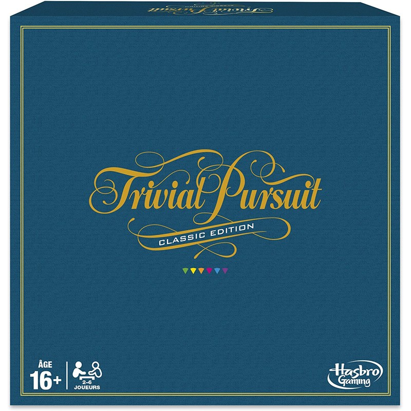 Trivial Pursuit - Classic Edition - HAS-C1940 - Hasbro - Jeux de société - Le Nuage de Charlotte