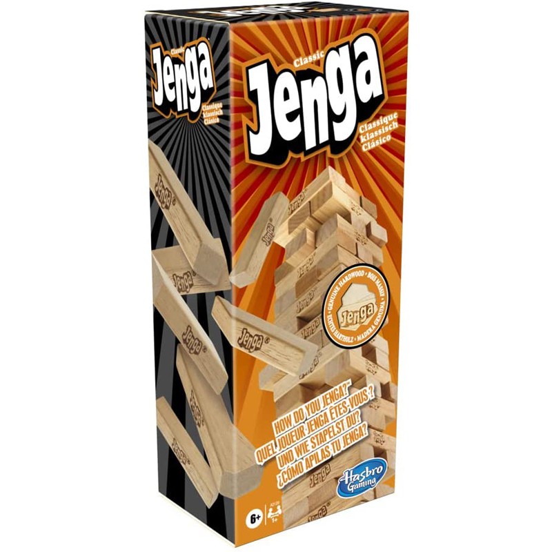 Jenga classsic - HAS-A2120 - Hasbro - Jeux de société - Le Nuage de Charlotte