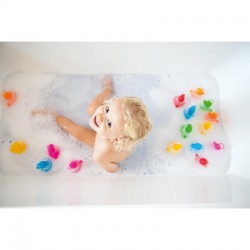 Canard "Rainbow" (rose) - SCR-6182025rose - Scratch - Jeux d'eau - Le Nuage de Charlotte