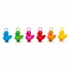 Canard "Rainbow" (rouge) - SCR-6182025rouge - Scratch - Jeux d'eau - Le Nuage de Charlotte