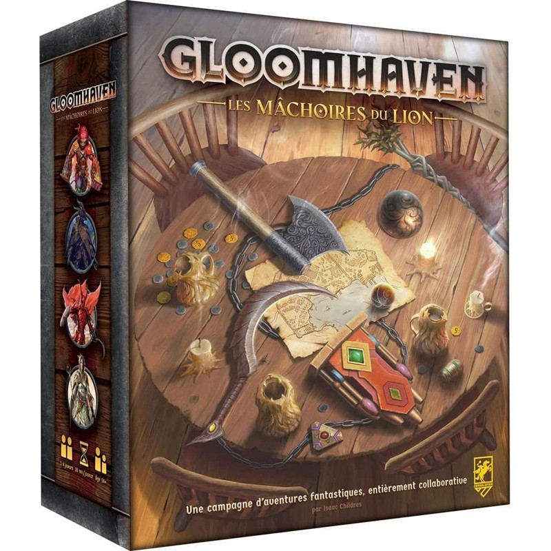 Gloomhaven - Les mâchoires du Lion - CEP-191374 - Cephalofair Games - pour les plus grands - Le Nuage de Charlotte