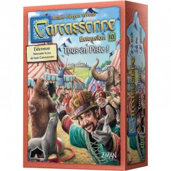 Carcassonne - Ext. 10 Tous en Piste! - ZMA-70329 - Z-Man - Board Games - Le Nuage de Charlotte