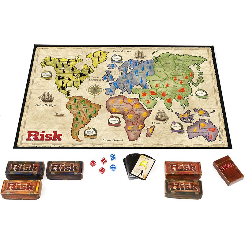 Risk - HAS-B7404 - Hasbro - Board Games - Le Nuage de Charlotte