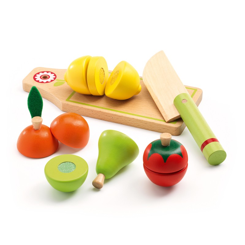 Fruits and vegetables to cut - DJE-DJ06526 - DJECO - Kitchens and stores - Le Nuage de Charlotte