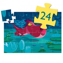 Edmond le dragon - DJE-DJ07214 - DJECO - Puzzles pour les petits - Le Nuage de Charlotte