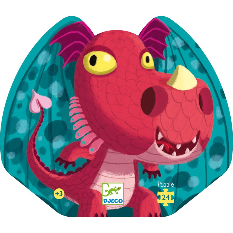 Edmond the dragon - DJE-DJ07214 - DJECO - Puzzles for little ones - Le Nuage de Charlotte