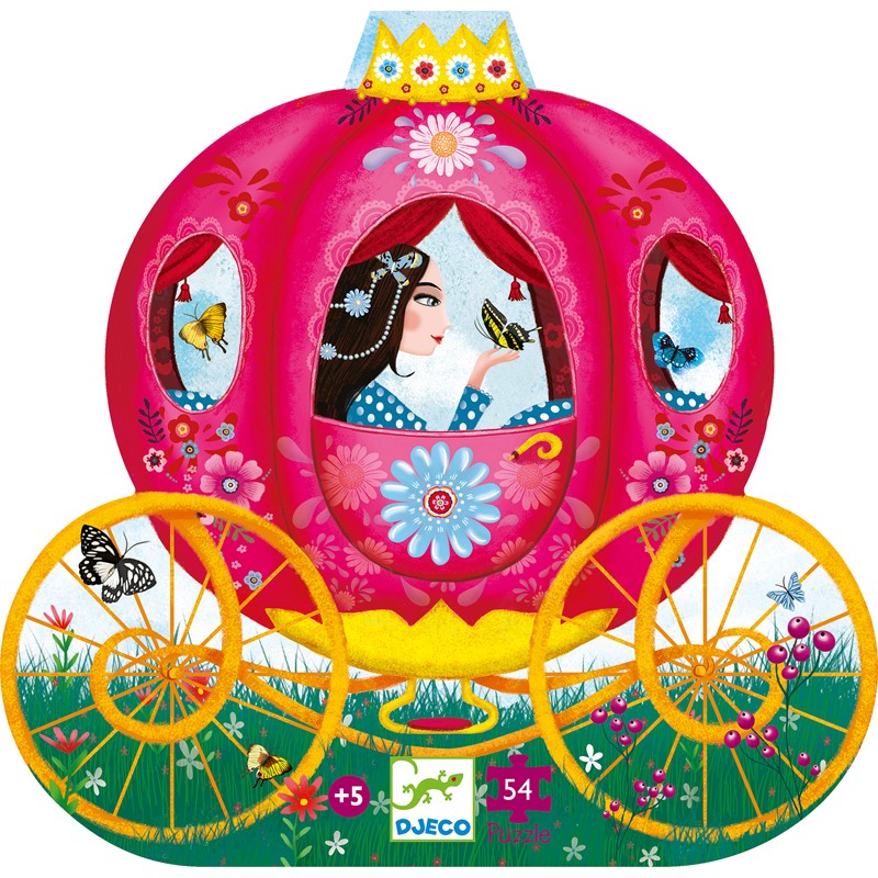 Elise's Carriage - DJE-DJ07254 - DJECO - Puzzles for little ones - Le Nuage de Charlotte