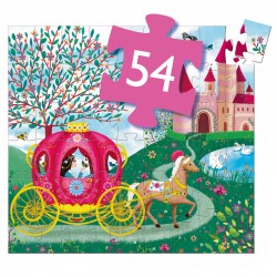 Le carrosse d'Elise - DJE-DJ07254 - DJECO - Puzzles pour les petits - Le Nuage de Charlotte