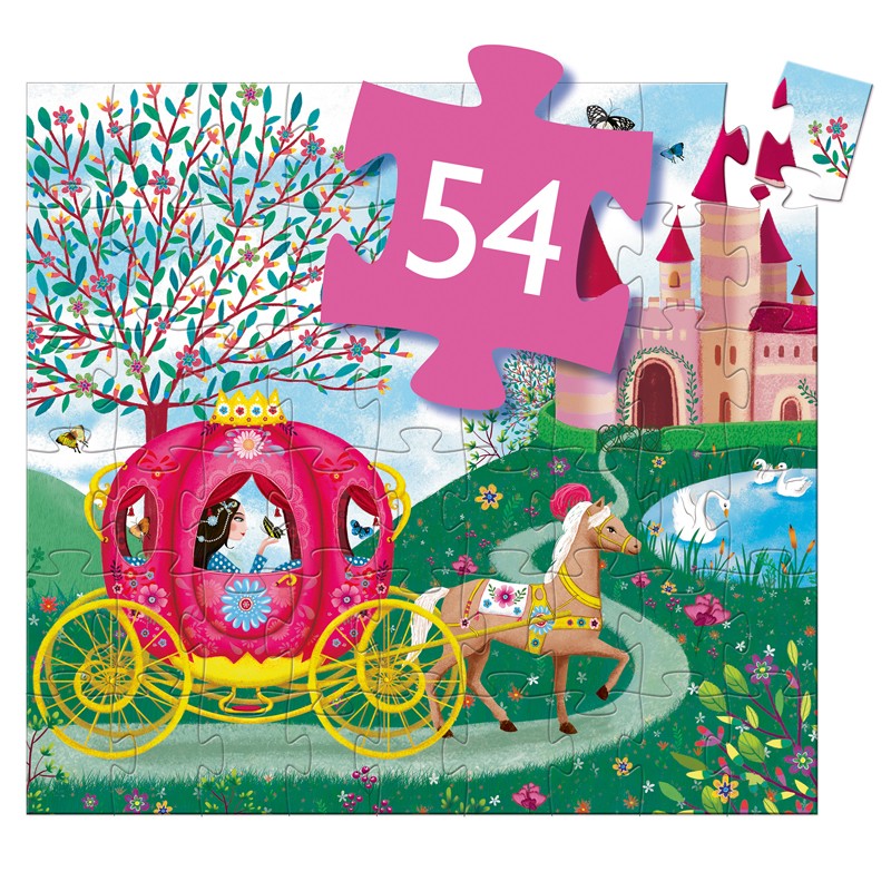 Elise's Carriage - DJE-DJ07254 - DJECO - Puzzles for little ones - Le Nuage de Charlotte