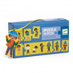 Puzzle frise I'm dressing up - DJE-DJ08188 - DJECO - Puzzles for little ones - Le Nuage de Charlotte