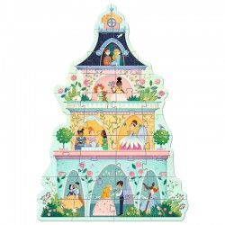 The princess tower - DJE-DJ07130 - DJECO - Puzzles for little ones - Le Nuage de Charlotte