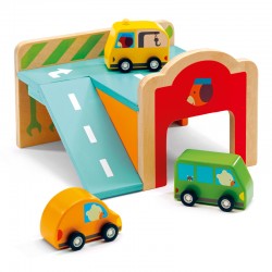 Minigarage - DJE-DJ06387 - DJECO - Garages and accessories - Le Nuage de Charlotte