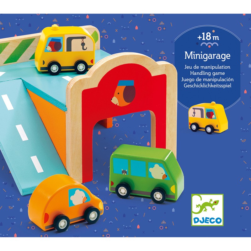 Minigarage - DJE-DJ06387 - DJECO - Garages and accessories - Le Nuage de Charlotte