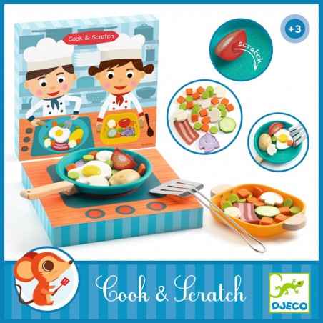 Cook & Scratch - DJE-DJ05502 - DJECO - Cuisines et magasins - Le Nuage de Charlotte