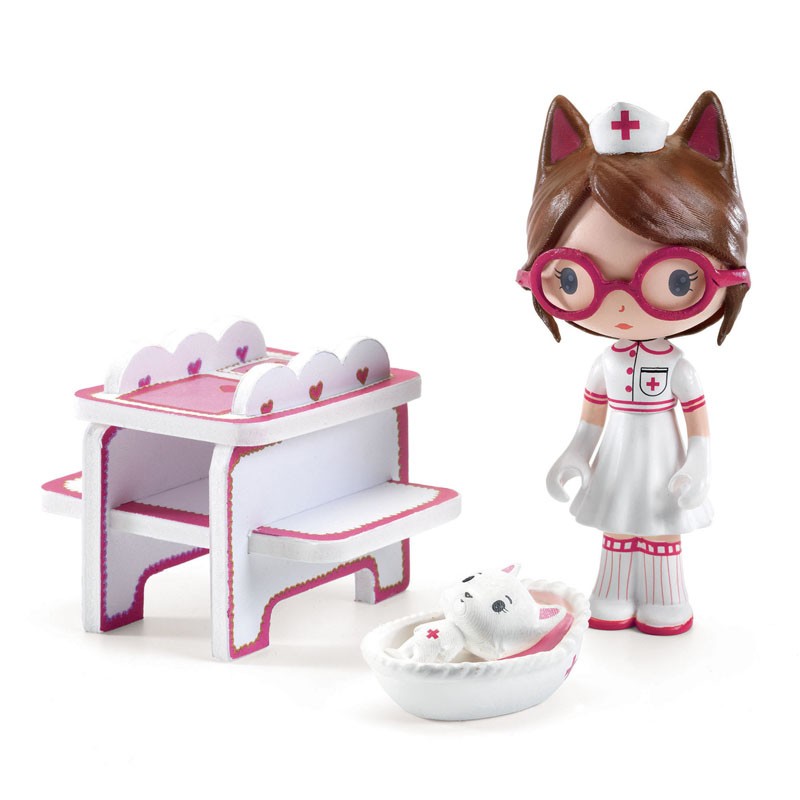 Milou Tinyshop - DJE-DJ06956 - DJECO - Figurines Tinyly et Arty Toys - Le Nuage de Charlotte