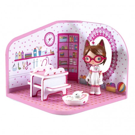 Milou Tinyshop - DJE-DJ06956 - DJECO - Tinyly and Arty Toys Figures - Le Nuage de Charlotte