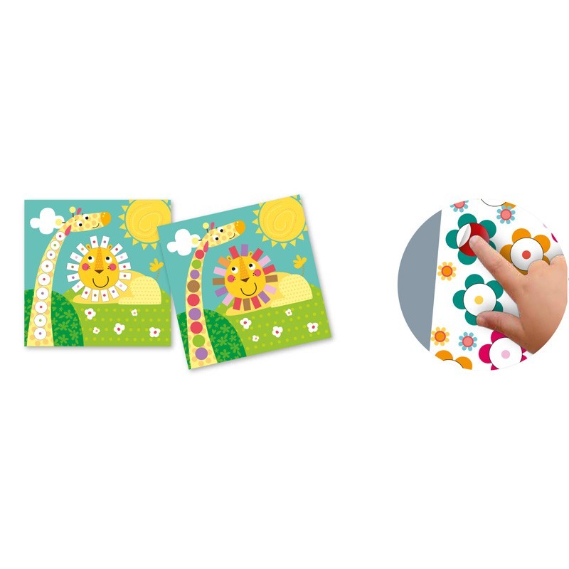 Jeu de Gommettes - Animaux - APL-13949 - APLI - Stickers et gommettes - Le Nuage de Charlotte