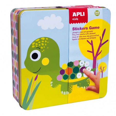 Stickers Game - Animals - APL-13949 - APLI - Stickers and gommettes - Le Nuage de Charlotte