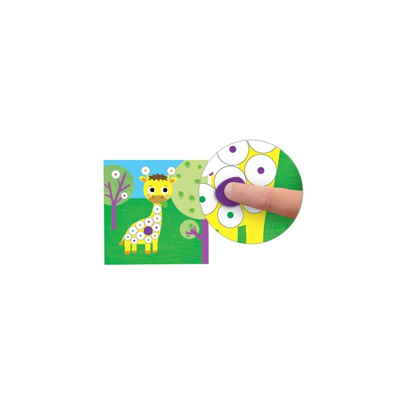 Jeu de Gommettes - Animaux - APL-13949 - APLI - Stickers et gommettes - Le Nuage de Charlotte