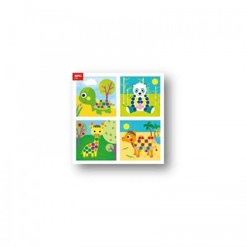 Stickers Game - Animals - APL-13949 - APLI - Stickers and gommettes - Le Nuage de Charlotte