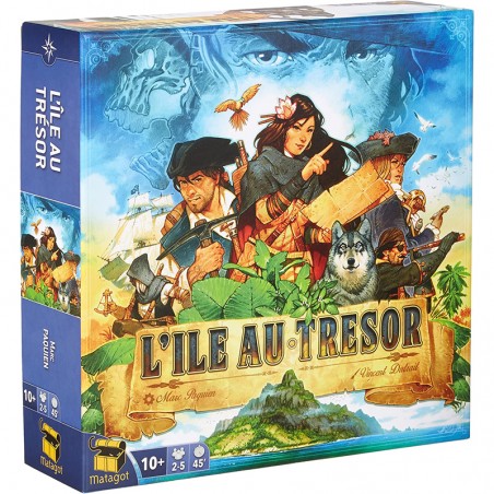 L'Île au Trésor - MAT-114085 - Cocktail Games - Board Games - Le Nuage de Charlotte