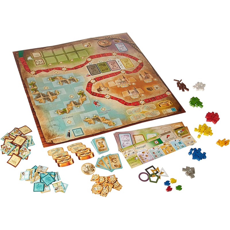 Race to the New Found Land - ZMA-70344 - Z-Man - Board Games - Le Nuage de Charlotte