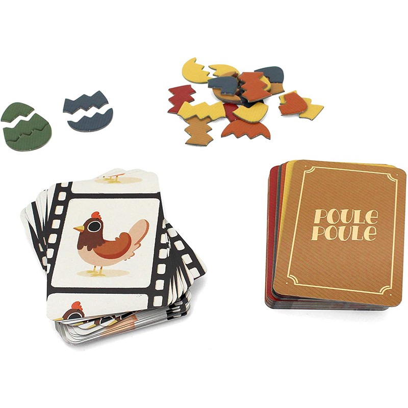 Poule Poule - OKA-OKPOU - Oka Luda Editions - Board Games - Le Nuage de Charlotte