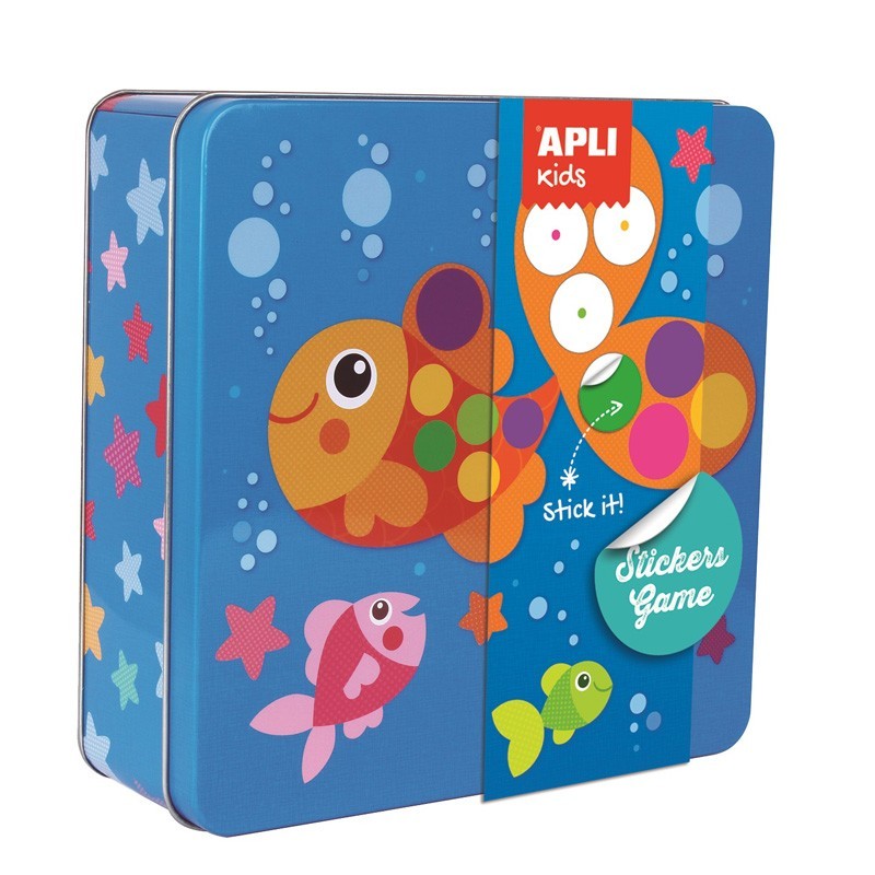 Stickers Game - Fish - APL-15219 - APLI - Stickers and gommettes - Le Nuage de Charlotte