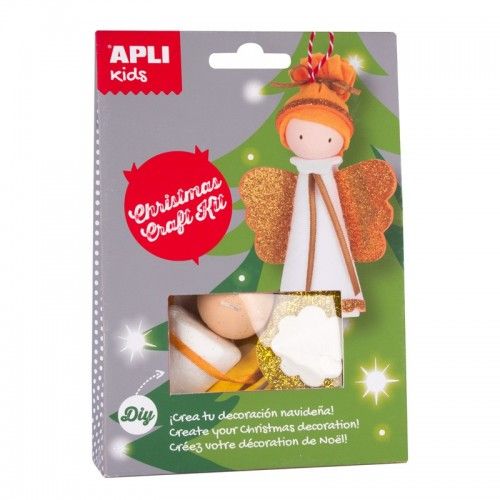 Christmas Craft Kit - Ange - APL-14348 - APLI - Boîtes créative - Le Nuage de Charlotte