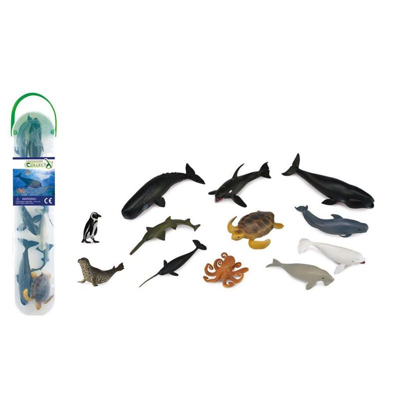 CollectA Box of Mini Sea Animals (Set 2) - COL-A1108 - CollectA - Figures and accessories - Le Nuage de Charlotte